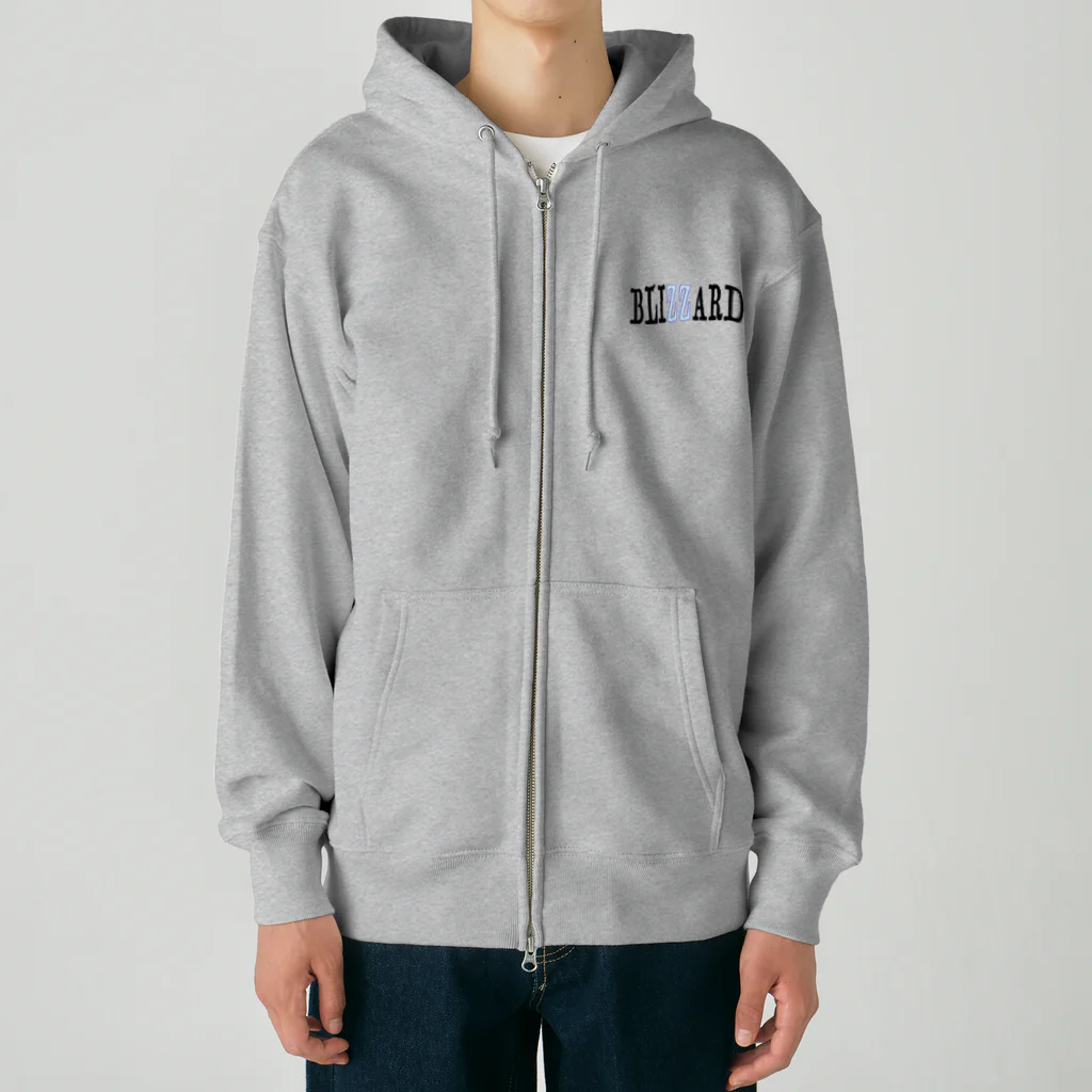 Ａ’ｚｗｏｒｋＳのBLIZZARD(英字＋１シリーズ) Heavyweight Zip Hoodie