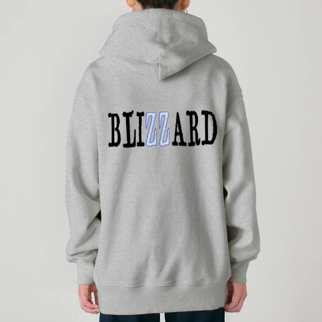 Ａ’ｚｗｏｒｋＳのBLIZZARD(英字＋１シリーズ) Heavyweight Zip Hoodie