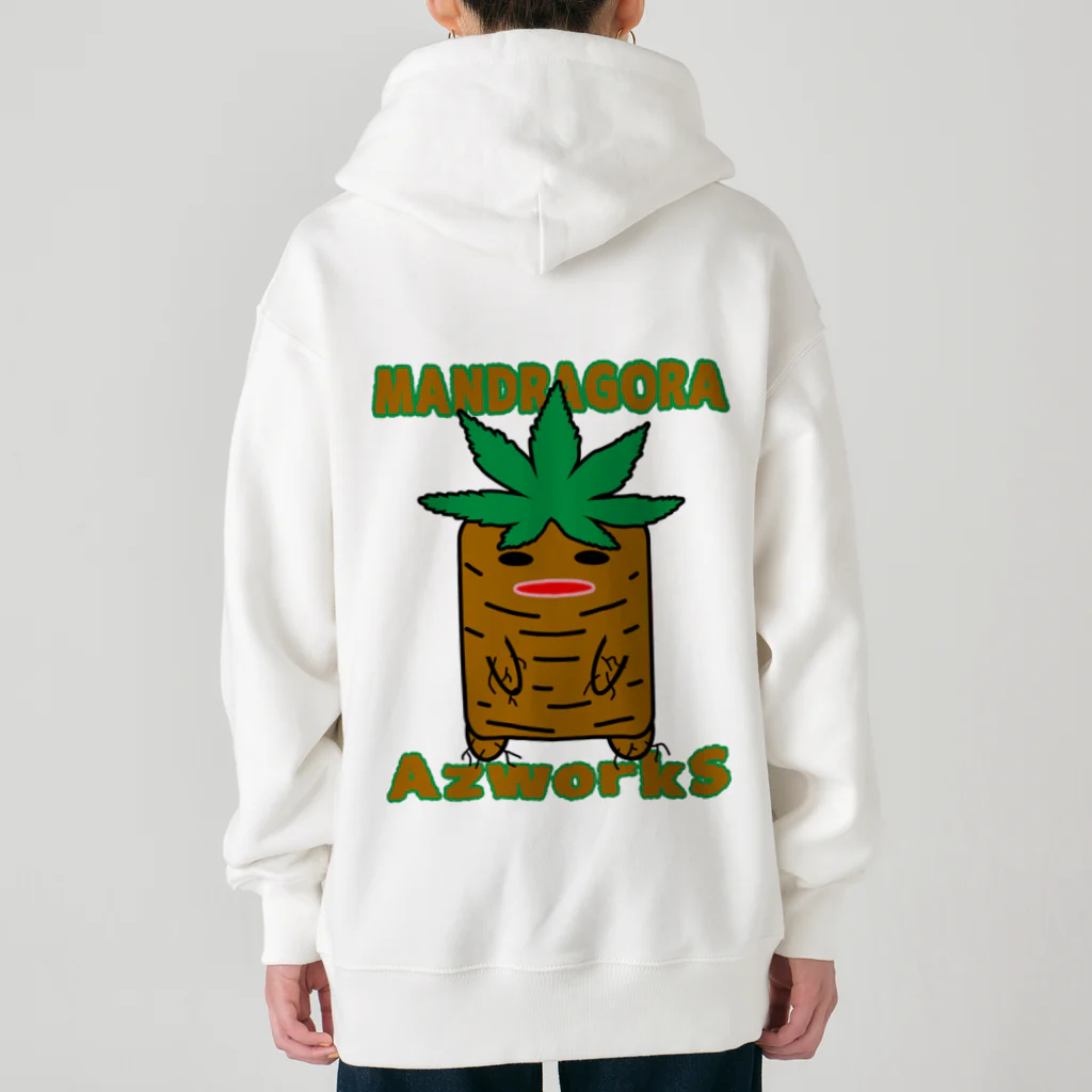 Ａ’ｚｗｏｒｋＳのハコマンドラゴラ Heavyweight Zip Hoodie