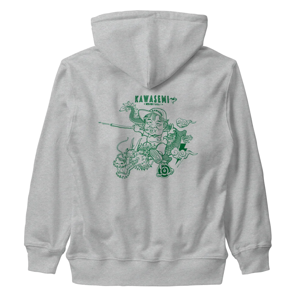 似顔絵 オーダーメイド展開／たんねん工房の福井さん／ご依頼デザイン Heavyweight Zip Hoodie