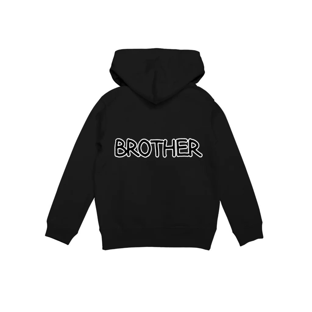 洗濯日和のBROTHER Hoodie:back