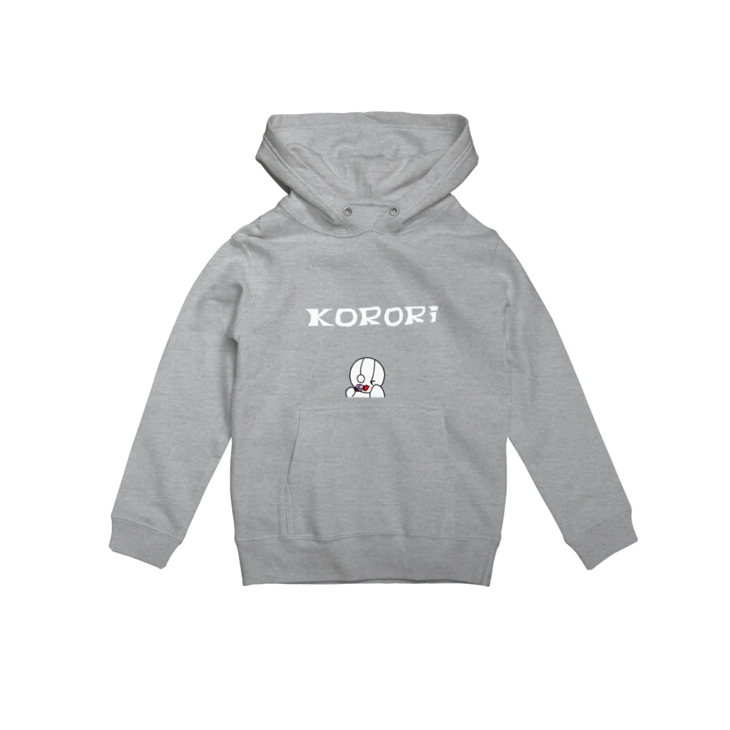 KORORiの【KORORiパーカー】（白地KIds110推奨） Hoodie