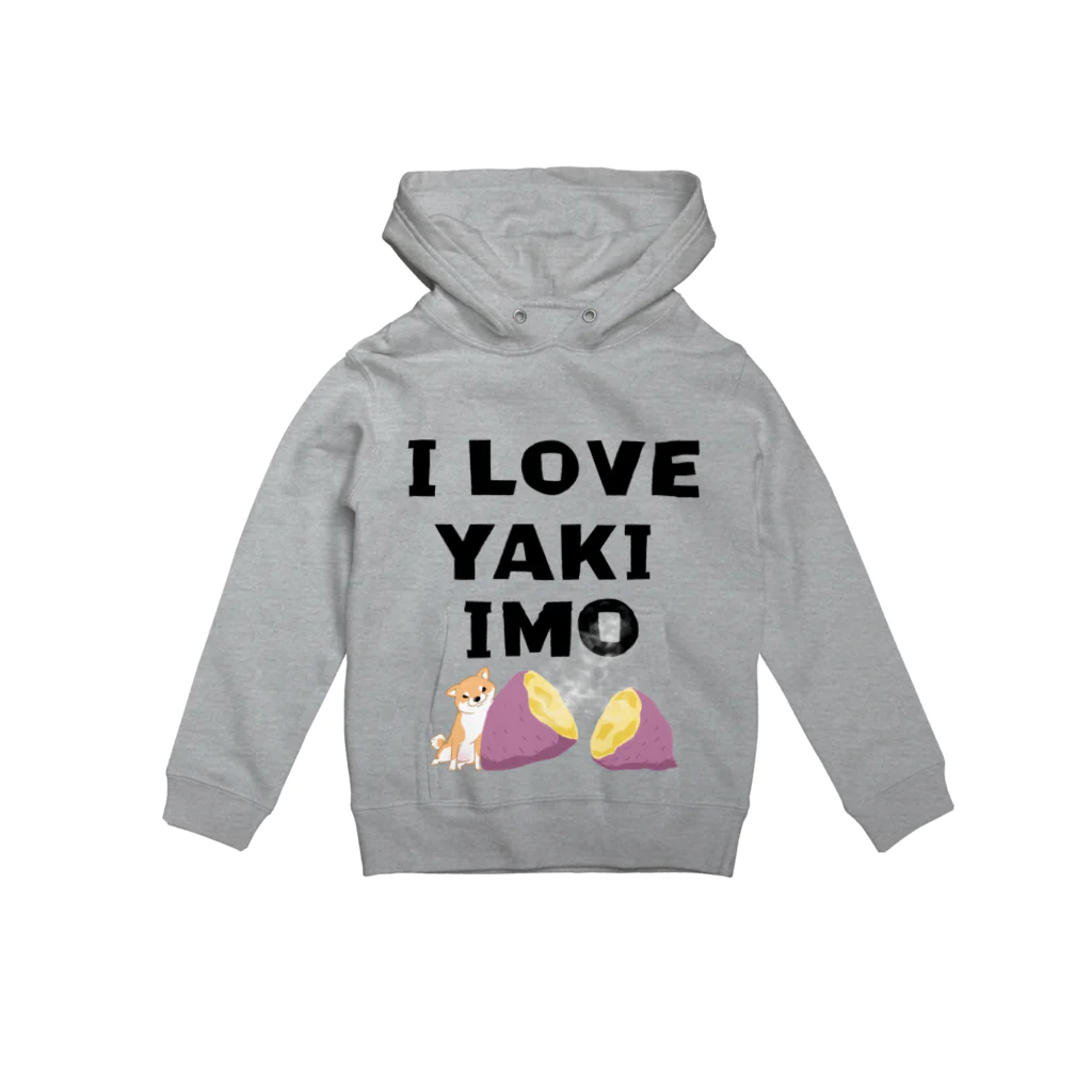 真希ナルセ（マキナル）のI LOVE YAKIIMO（赤柴） Hoodie