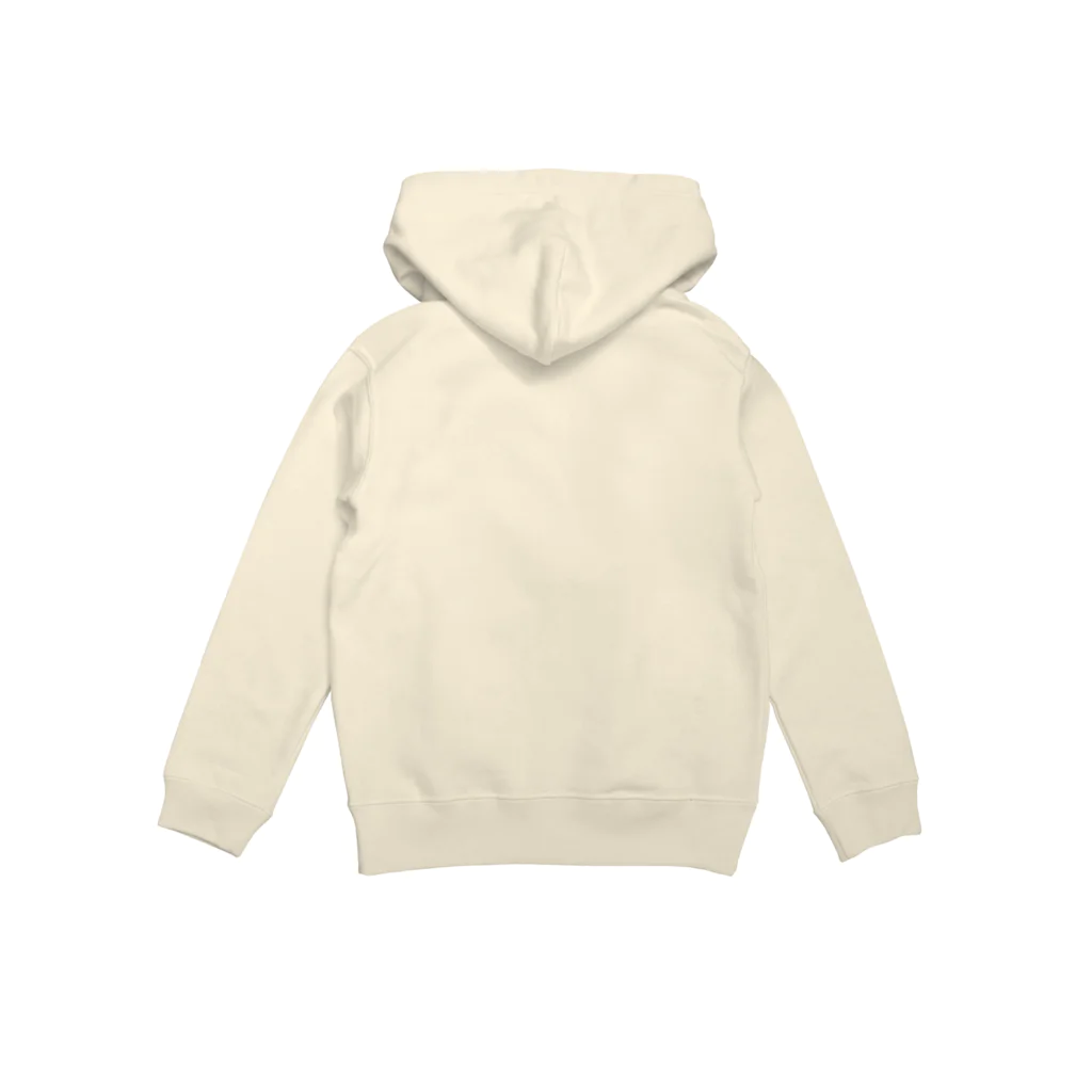 いもむし_イラストレーターのなかよく★はんぶんこ(ドーナツ編) Hoodie:back