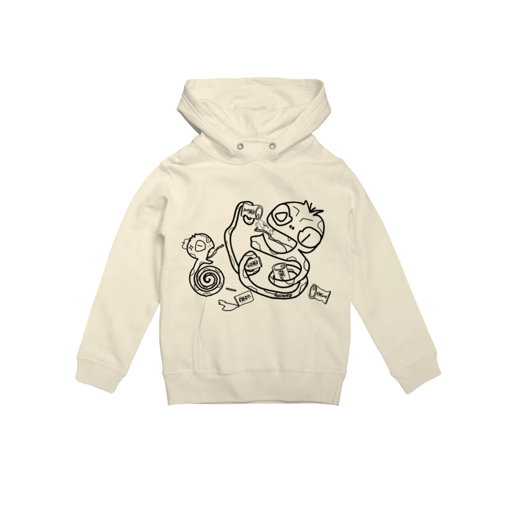 カニホイップのへび Hoodie