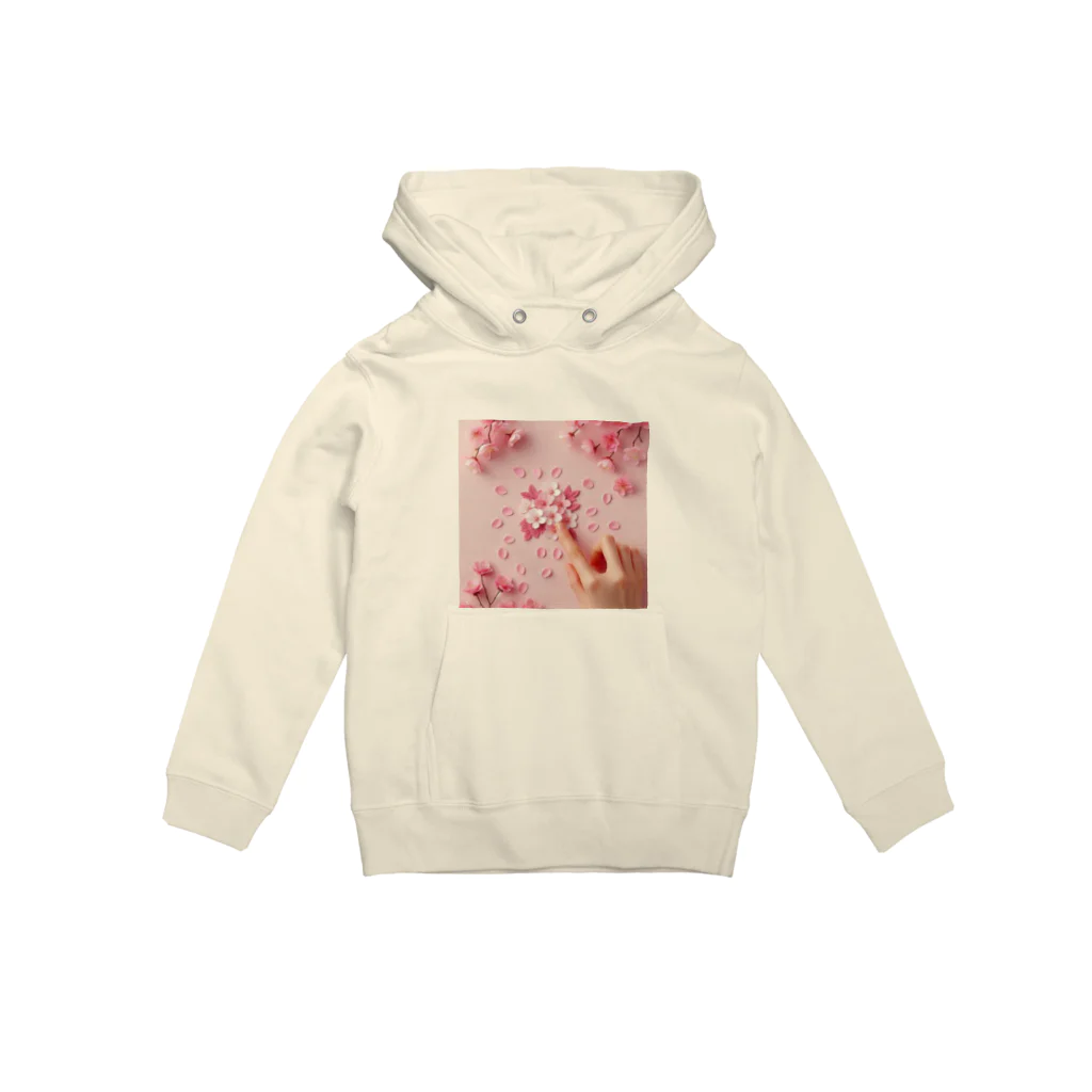 chapinnuのさくらの花びらで遊ぼう♪ Hoodie