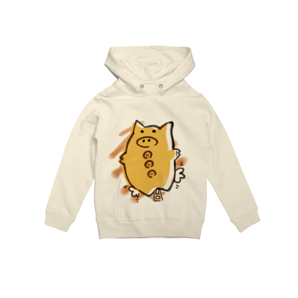 塩茹でそらまめのとぶぶた Hoodie