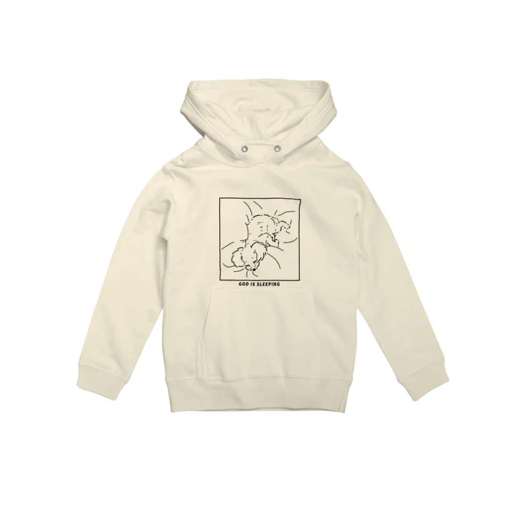 YamamoriMeidoの寝ているトイプードル Hoodie