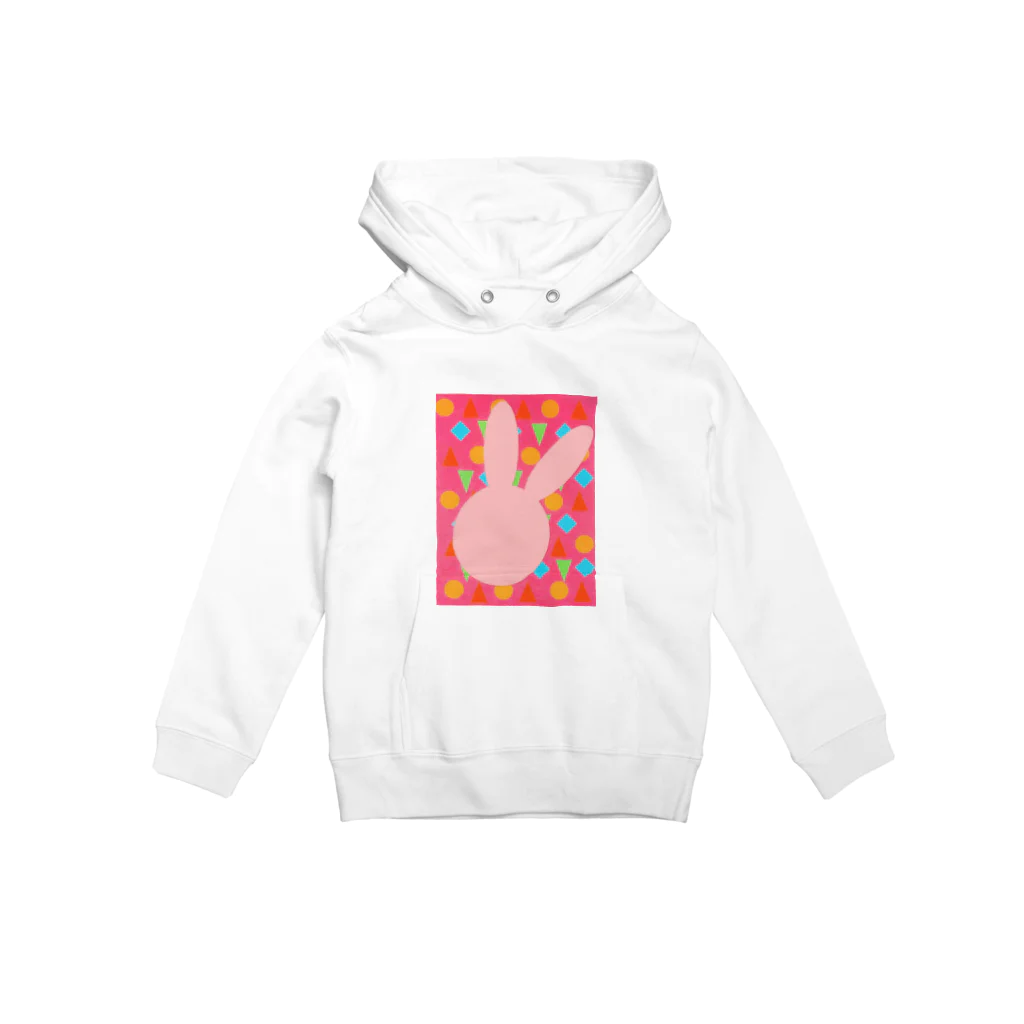 T3.（ティースリー）のウサギシルエットパーカー Hoodie