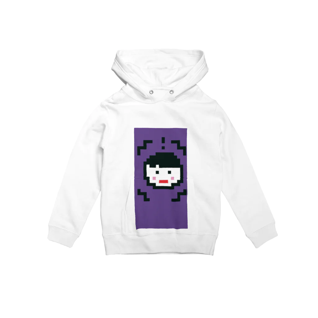 悪だくみファミリーのドット絵　悪だくみキッズくん Hoodie