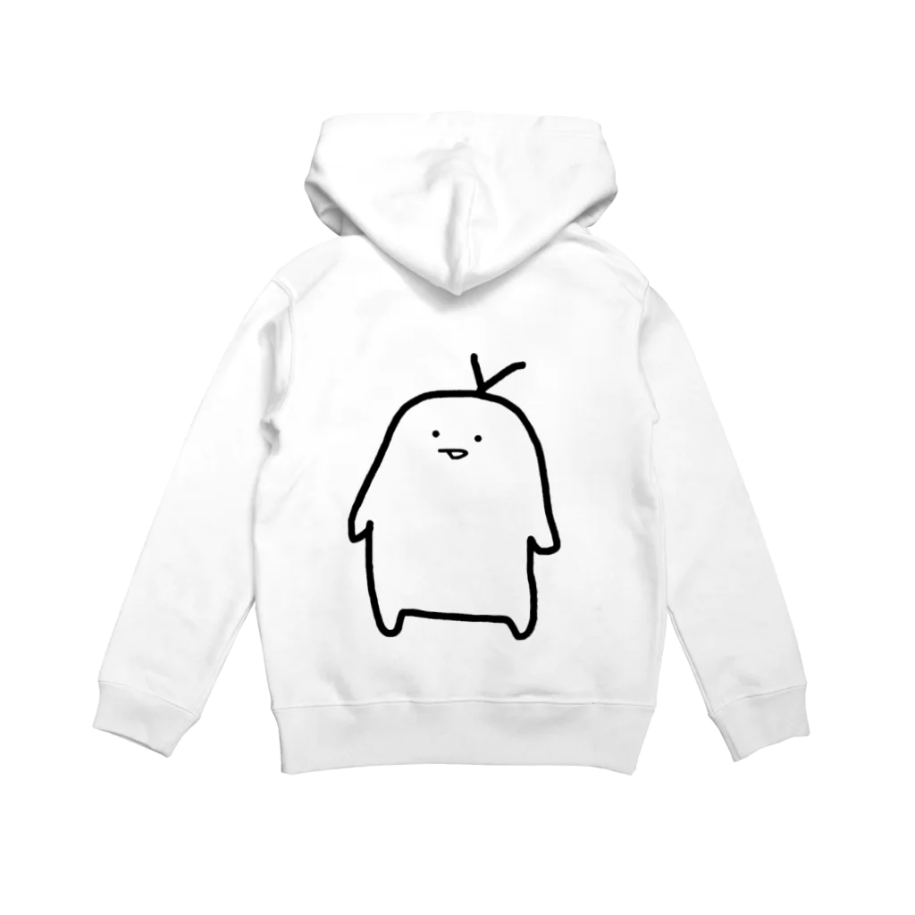 かたなんの後ろの人をずっと見てるかたなんちゃん Hoodie:back