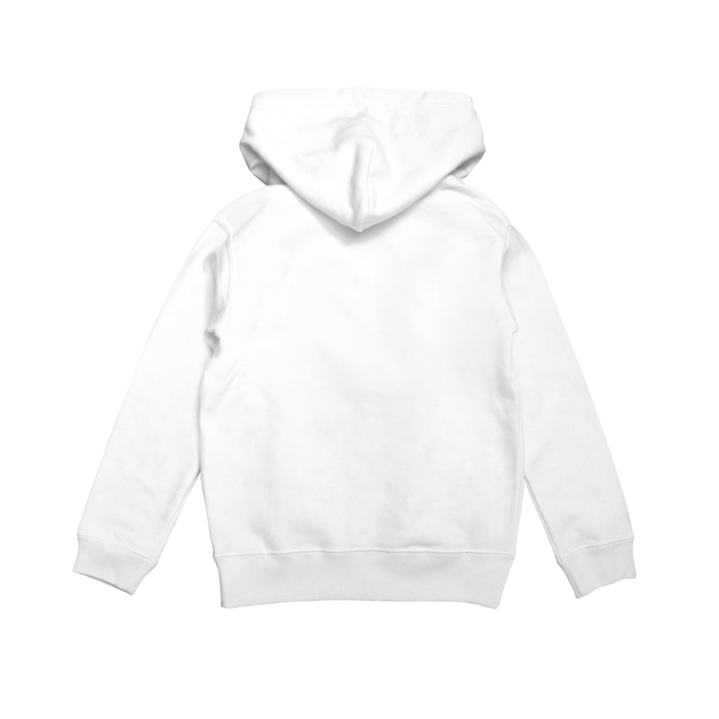 キッズサイズ　わんぱくぽめる堂の キッズサイズ 39*Thank you*A Hoodie:back