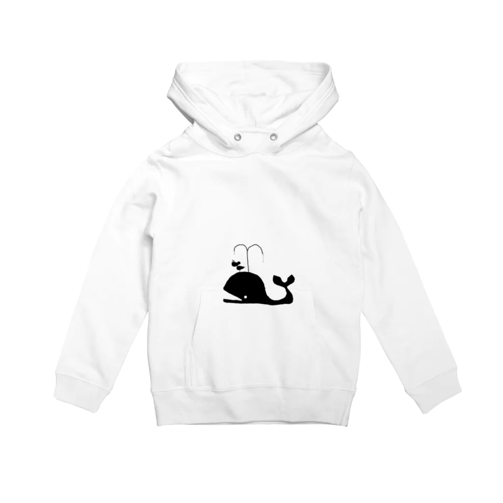 デルマー　Del Marのくじら　シャワー　ペリカン Hoodie