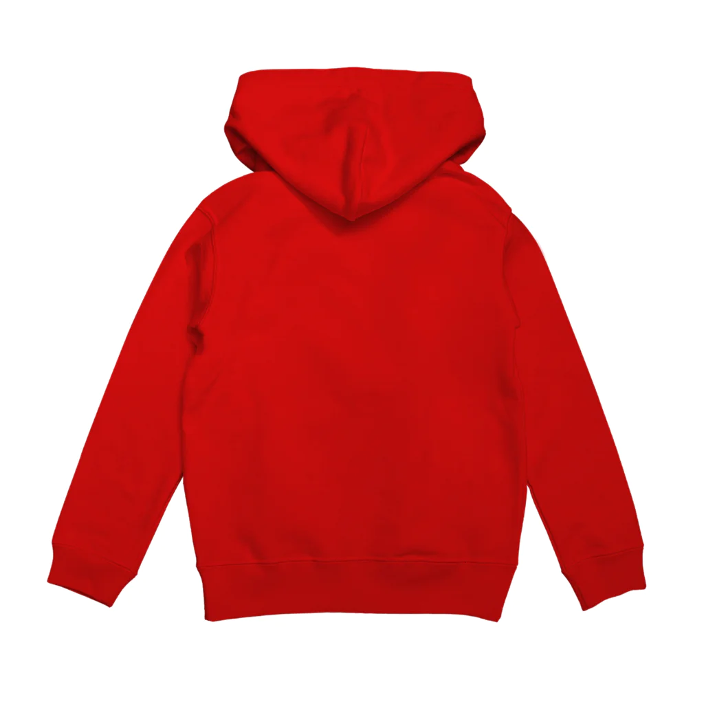 Niea999’s プチハッピー shopのXmas nose - blue Hoodie:back