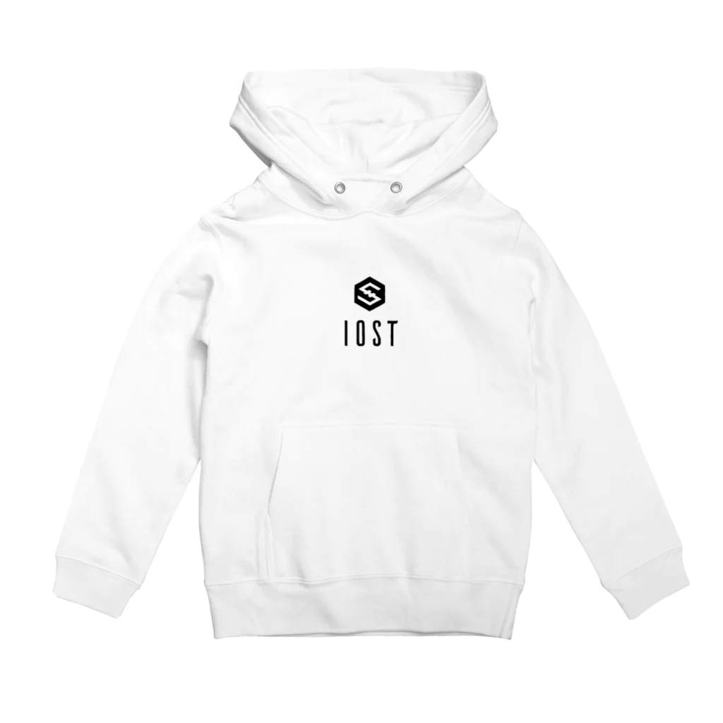 IOST_OfficialのIOSTロゴ パーカー