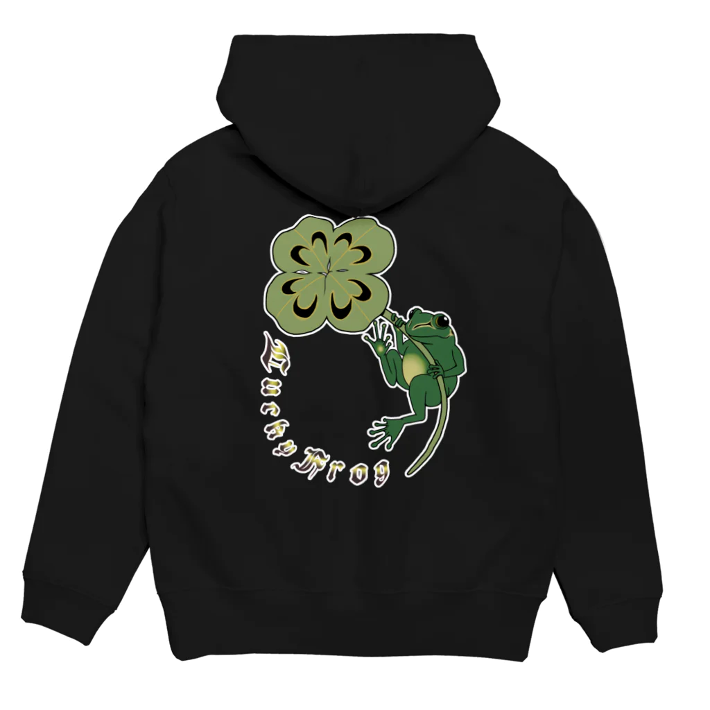 MYOW storeのLucky　Frog Hoodie:back