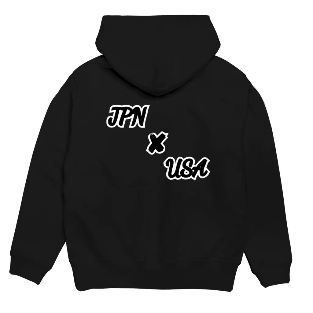 bmwusのJPN✘USA Hoodie:back