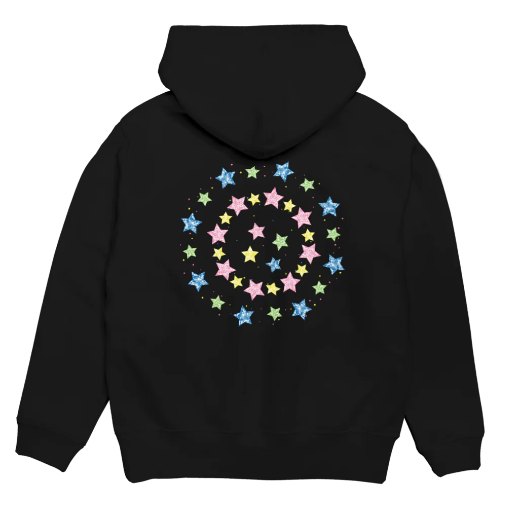 clarice-designのYou shine like a star Hoodie:back