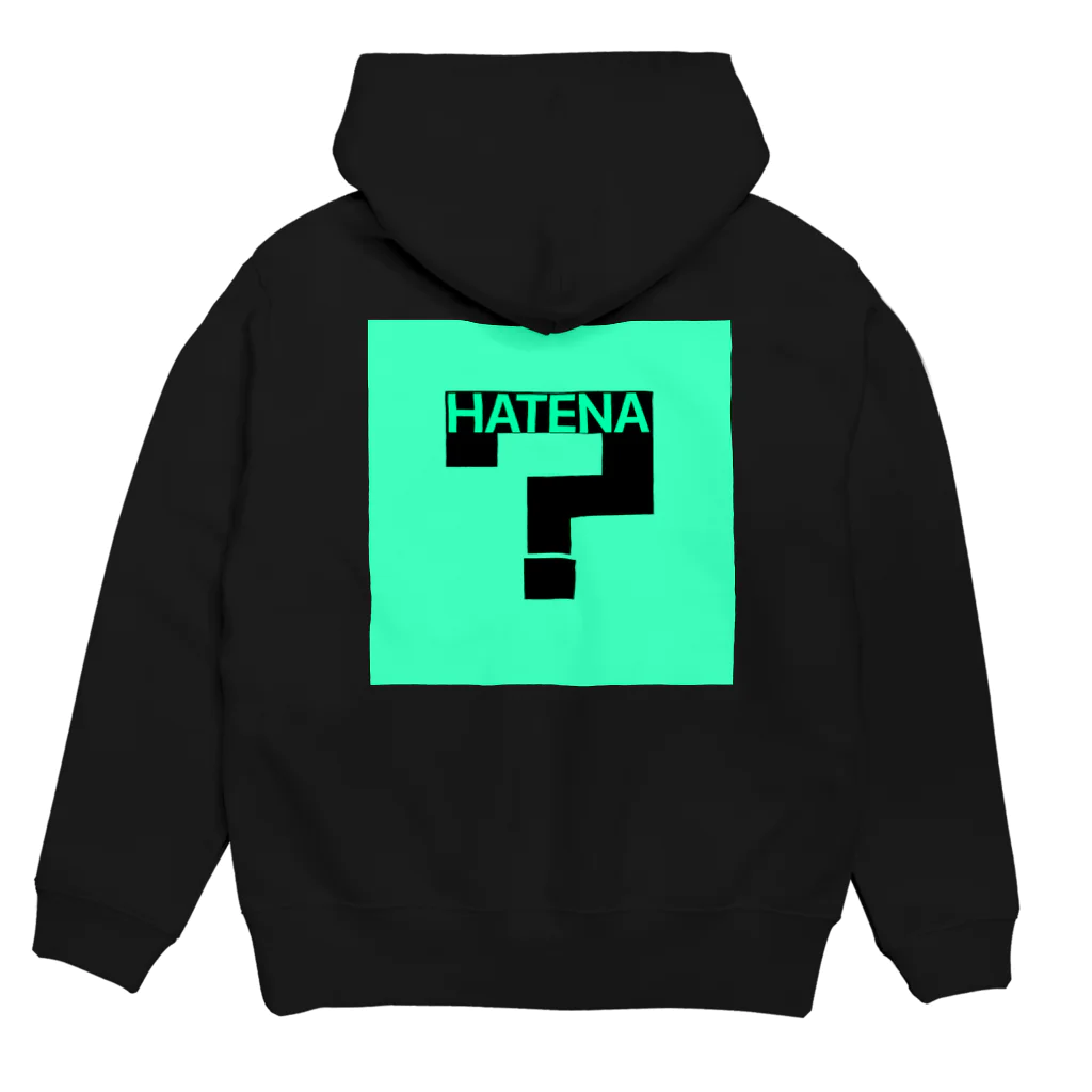 ？＆answerのHatenaパーカー Hoodie:back