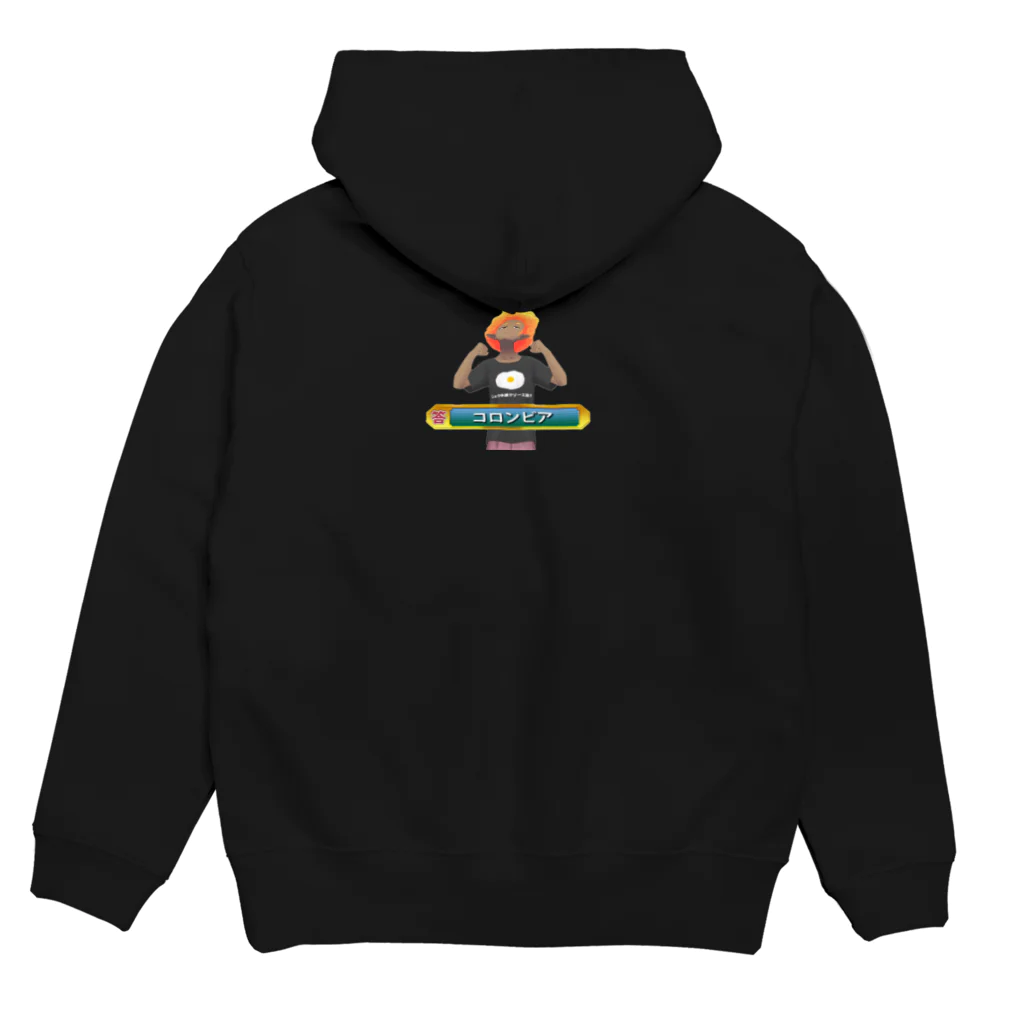 ばくぐま💣🧸のクマオパーカー Hoodie:back