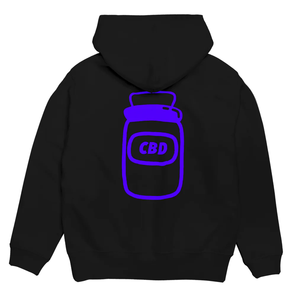 CBDのCBD  Hoodie:back