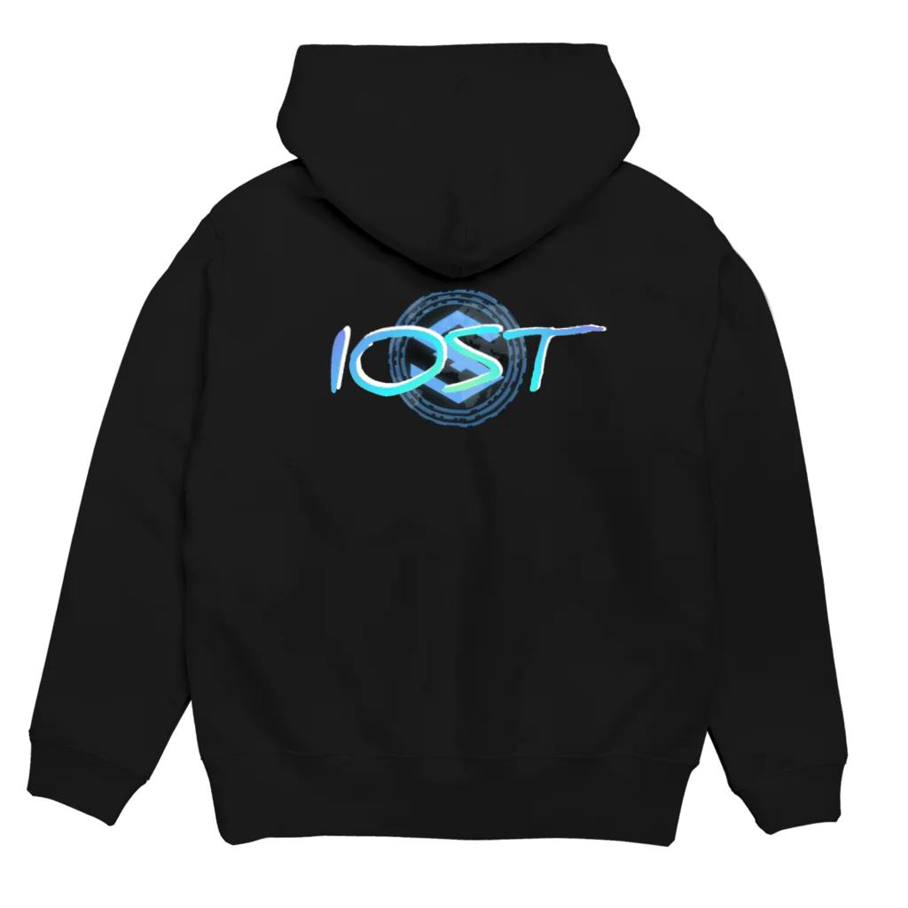 IOST_Supporter_Charityの調整中 Hoodie:back