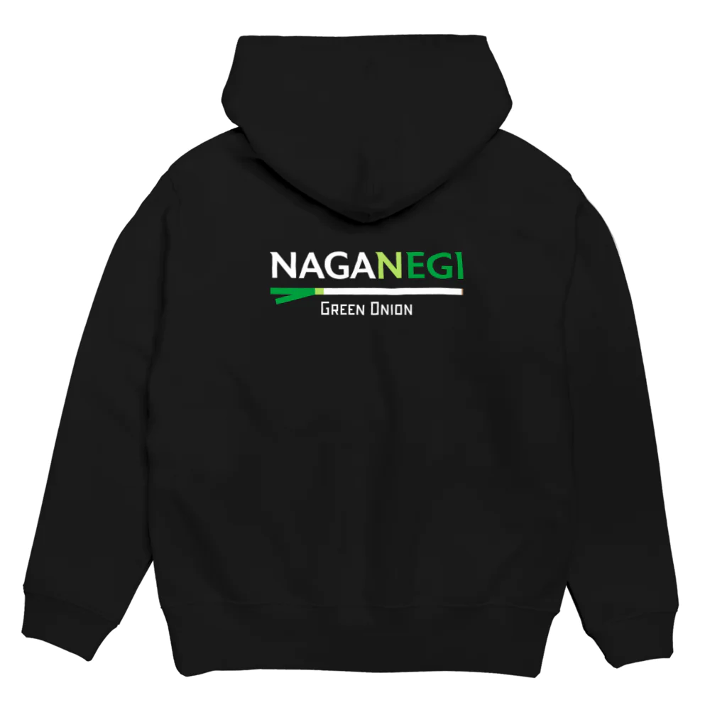 【予告】第２弾！#SUZURIのTシャツセール開催！！！★kg_shopの[★バック] NAGANEGI Hoodie:back