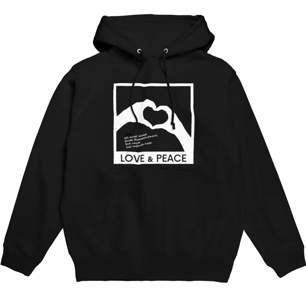 アージーのLOVE and PEACE Hoodie