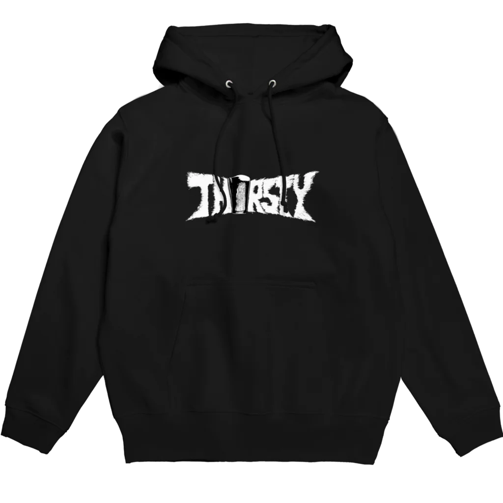 thirsty 非公式アパレルのthirsty ふつーのフーディー Hoodie