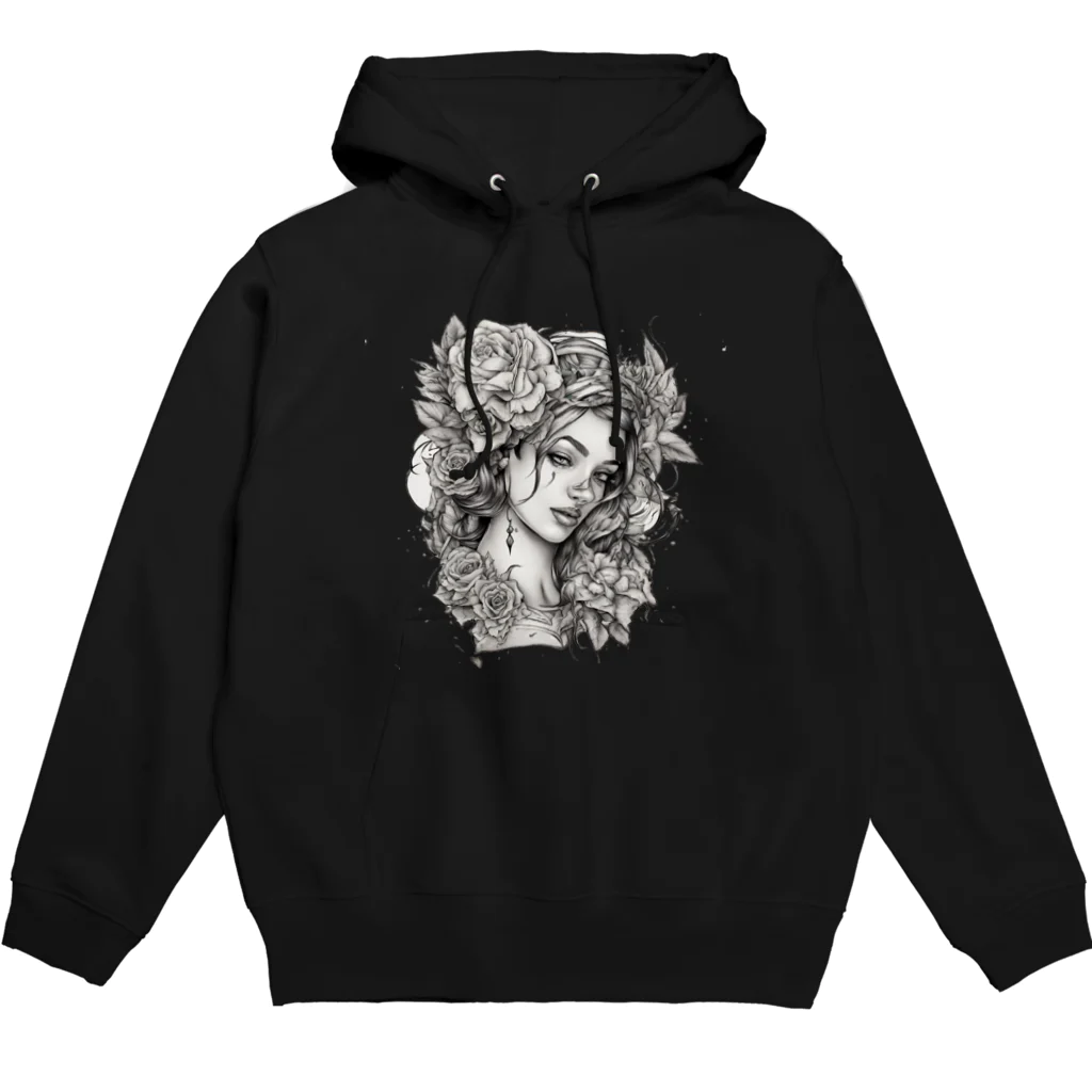 エスティーの美しい女性 Hoodie