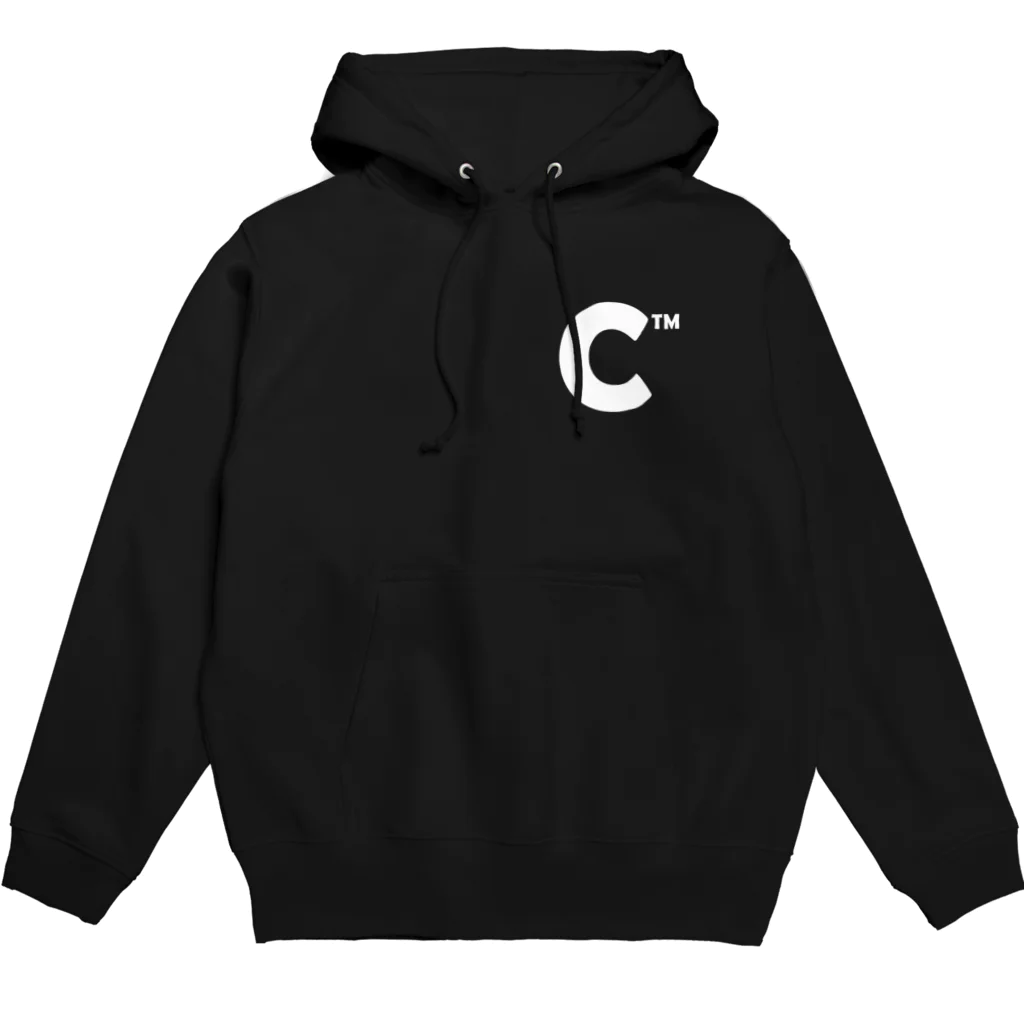 COUNTER CULTCLUB™️のC™️ BLACK パーカー