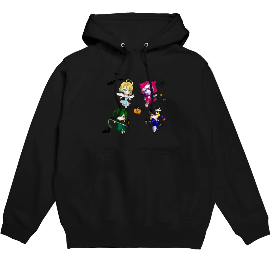 くんヨミ @ 本物のおこさまらんち🥺 パーカー 裏面ホワイト   (L) Hoodie