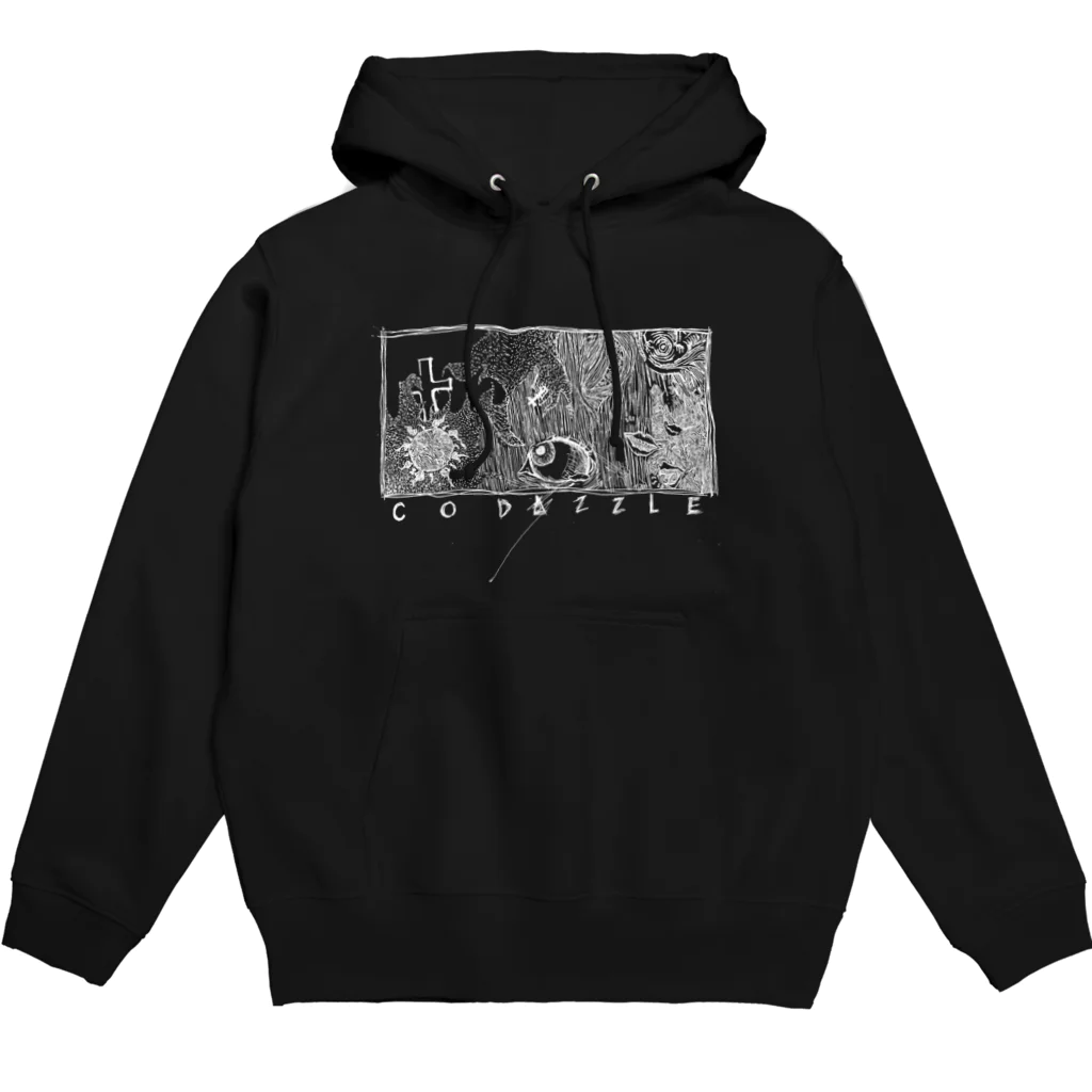 CODAZZLEの新 ロゴパーカー Hoodie