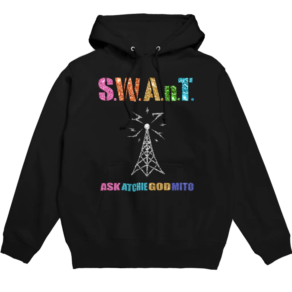 白鳥堂(しろとりどう)のS.W.A.n.T.　電波塔ロゴパーカー Hoodie