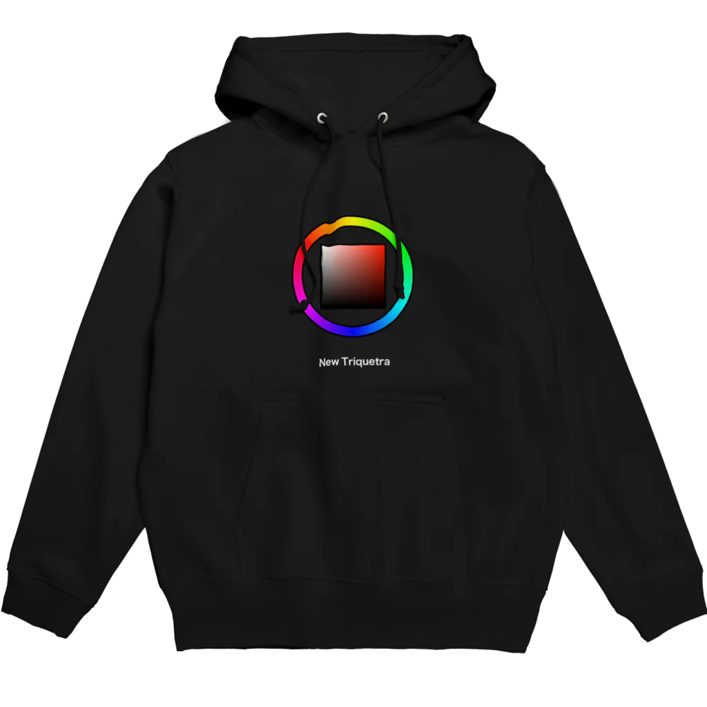 New Triquetra （ニュートリケトラ）のカラーサークル　ダーク色 Hoodie