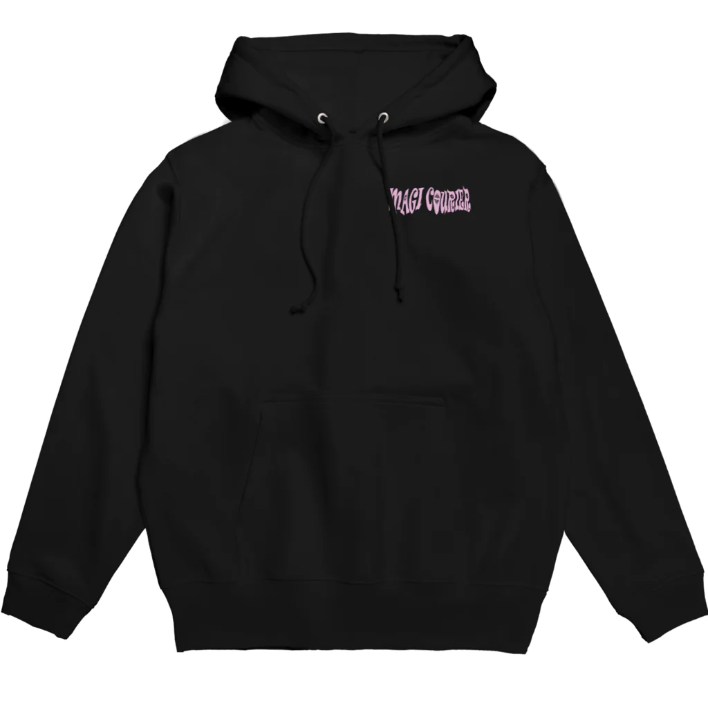 nidan-illustrationの“MAGI COURIER” pink #2 Hoodie