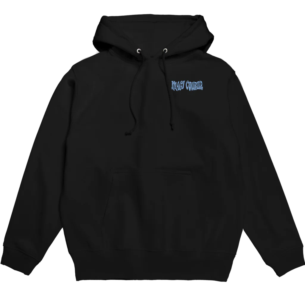 nidan-illustrationの“MAGI COURIER” blue #2 Hoodie