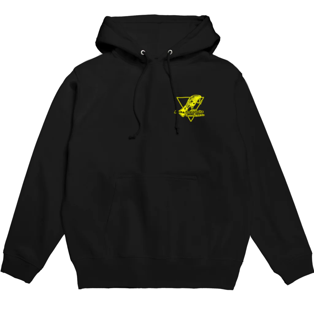 フィッシングサロン心斎橋ONLINEのアロハクランクベイツ（イエローベース） Hoodie