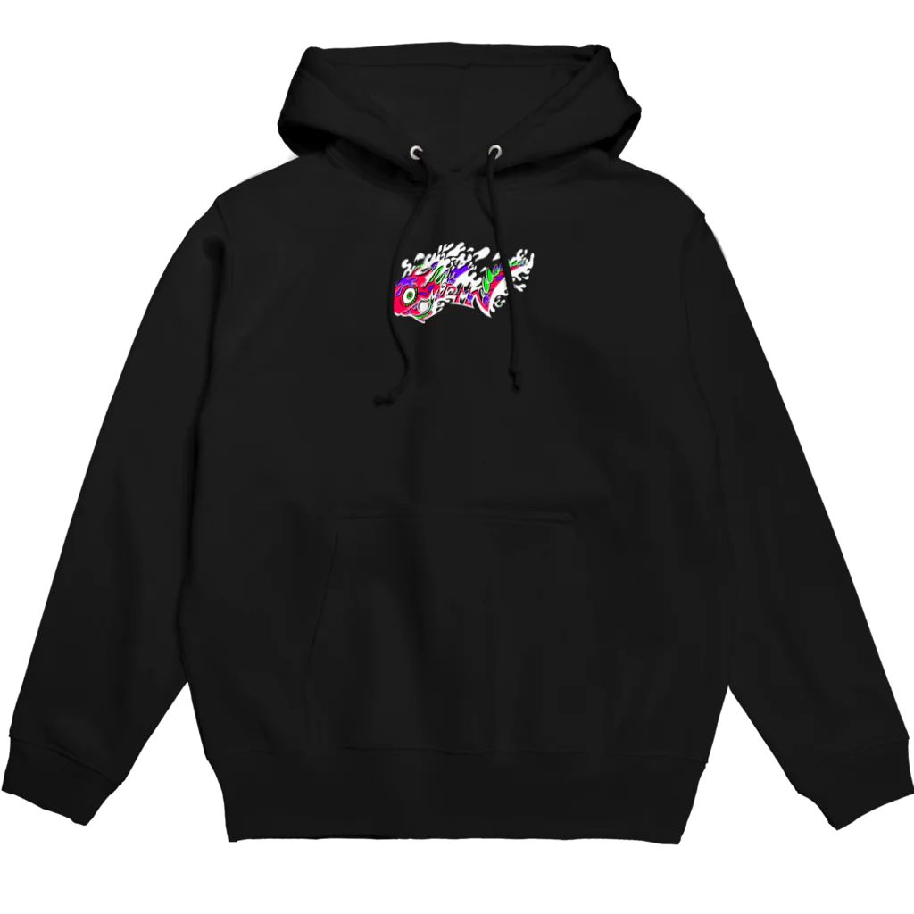 松本芽維新の我楽多SHOPのMt2MNロゴマーク〈白〉 グッズ Hoodie