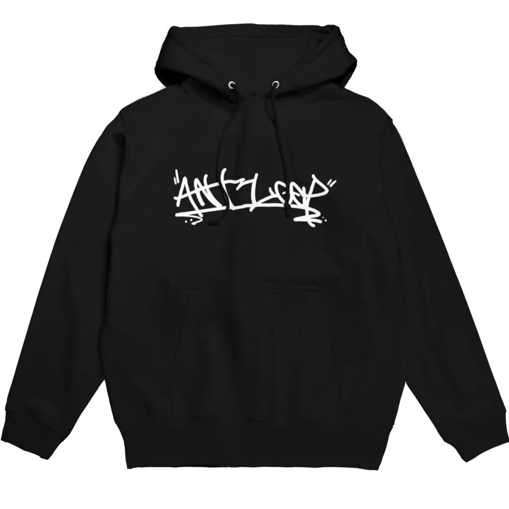 BTBR ONLINE SHOPのantloop logo Parker (black) Hoodie