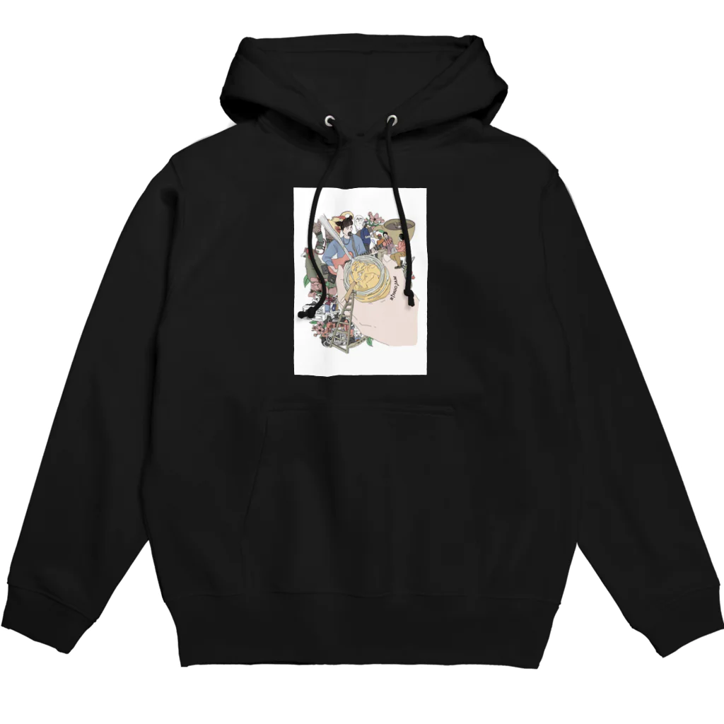 RINGO JAMのRINGO JAM Logo(square） Hoodie