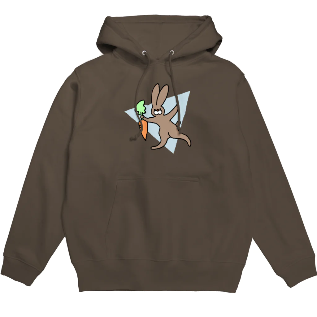 働きたくないのうさぎはぶにんじん Hoodie