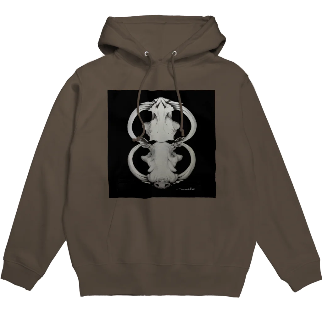 fukuchimeibiのイボイノシシ Hoodie