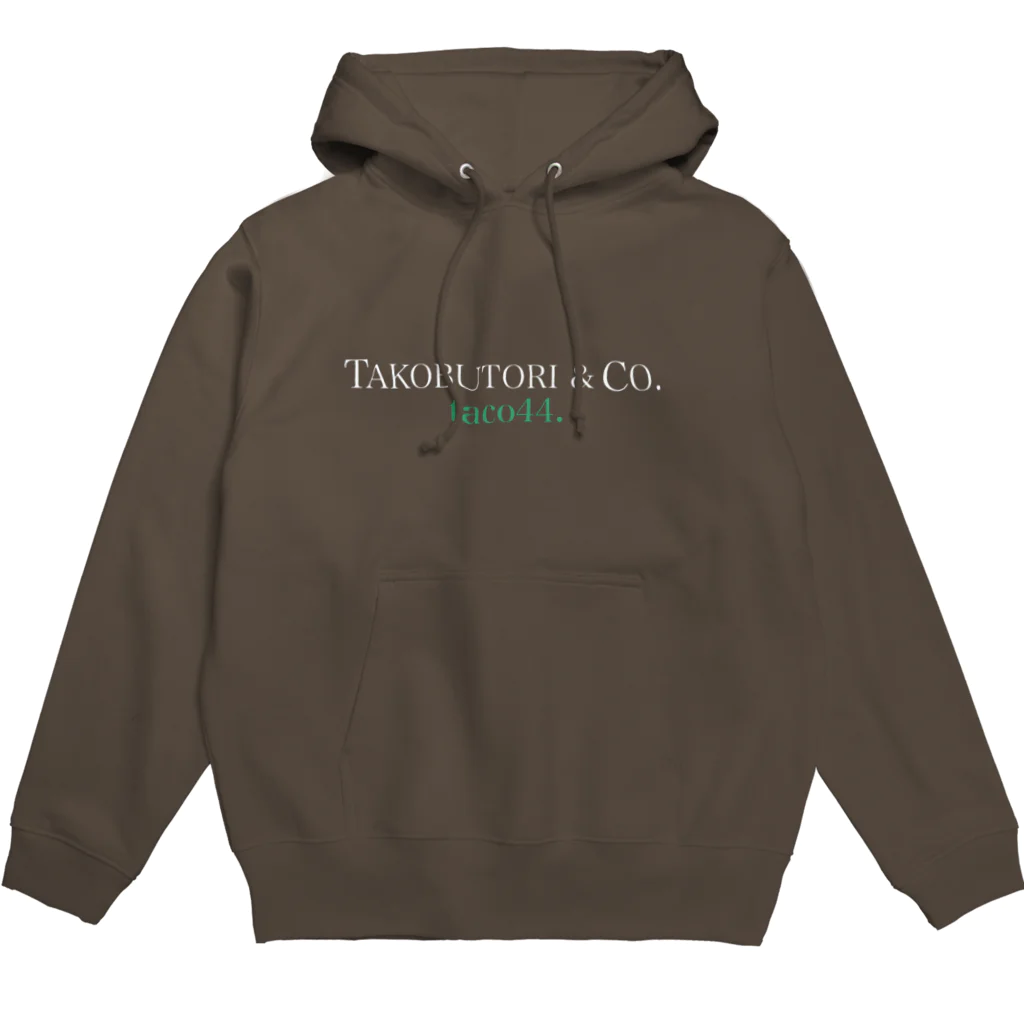 コブトリ株式会社のTACOBUTORI 白×緑　　黒用 Hoodie