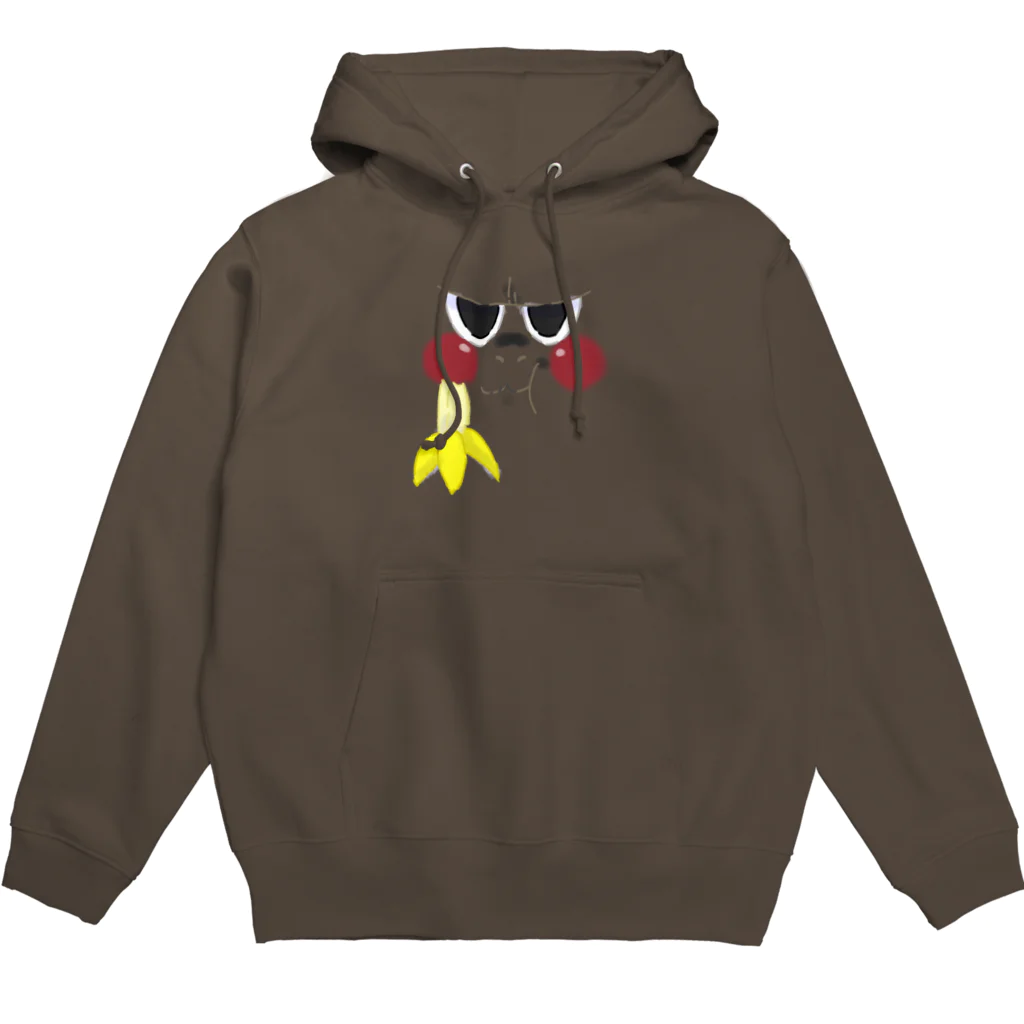 ジャスミンショップのゴリラちゃんのお顔パーカー Hoodie