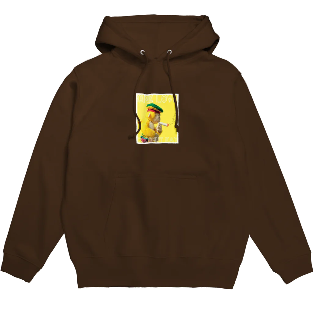 ココナッツ・Kのラスタモンキー Hoodie