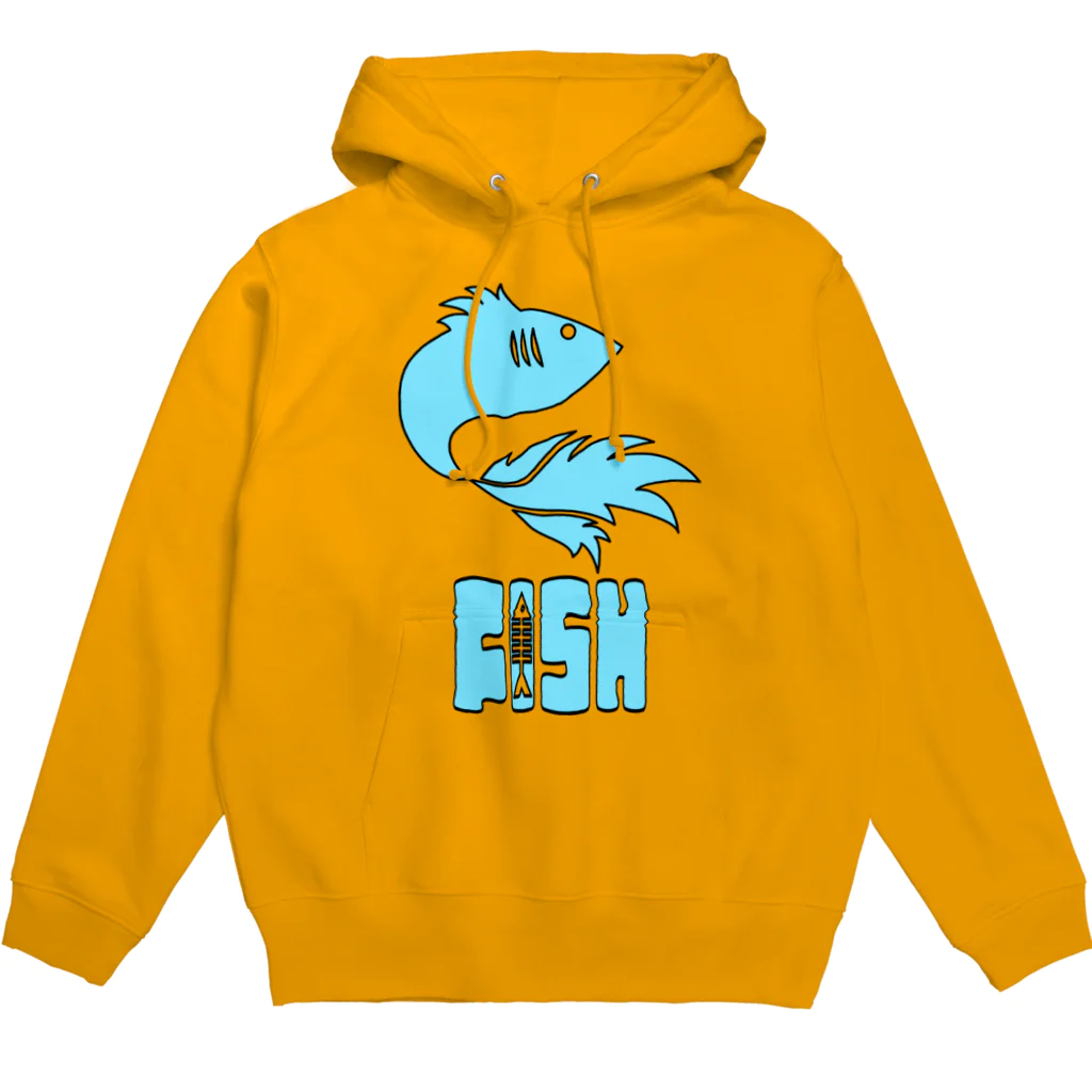 KfamiliaのFISH Hoodie