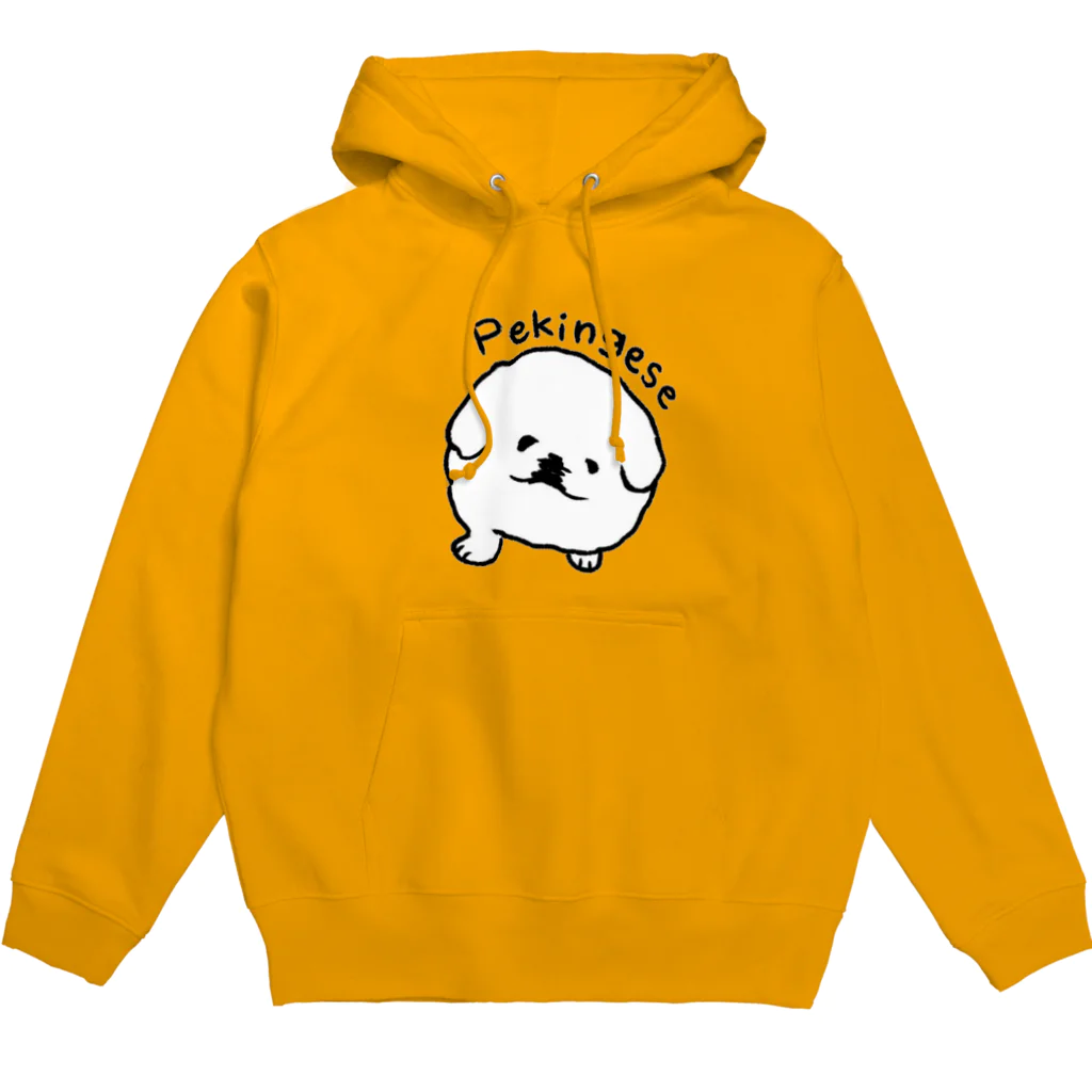 うにたんshopのLサイズ～まん丸ペキニーズパーカー Hoodie