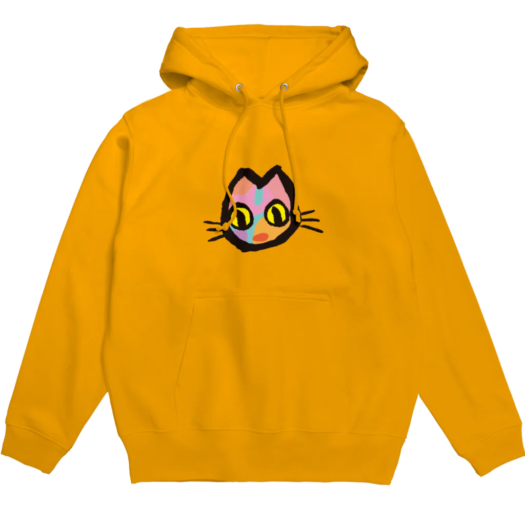 まみおデザインのカラフルニャンコ Hoodie