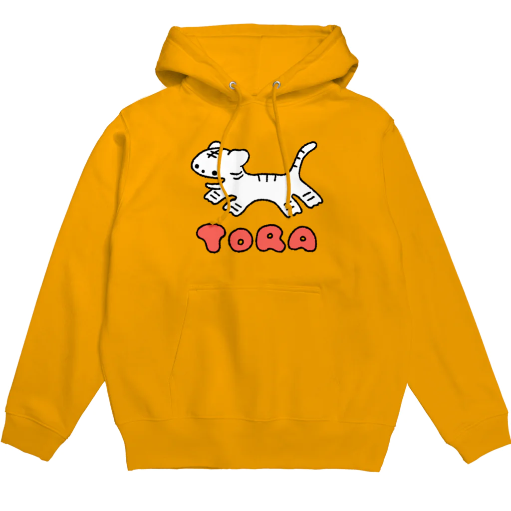 働きたくないのホワイトタイガーTORA2022 Hoodie